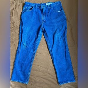 Carhartt Denim Relaxed Fit mens Work Jeans 381-83 size 40/30